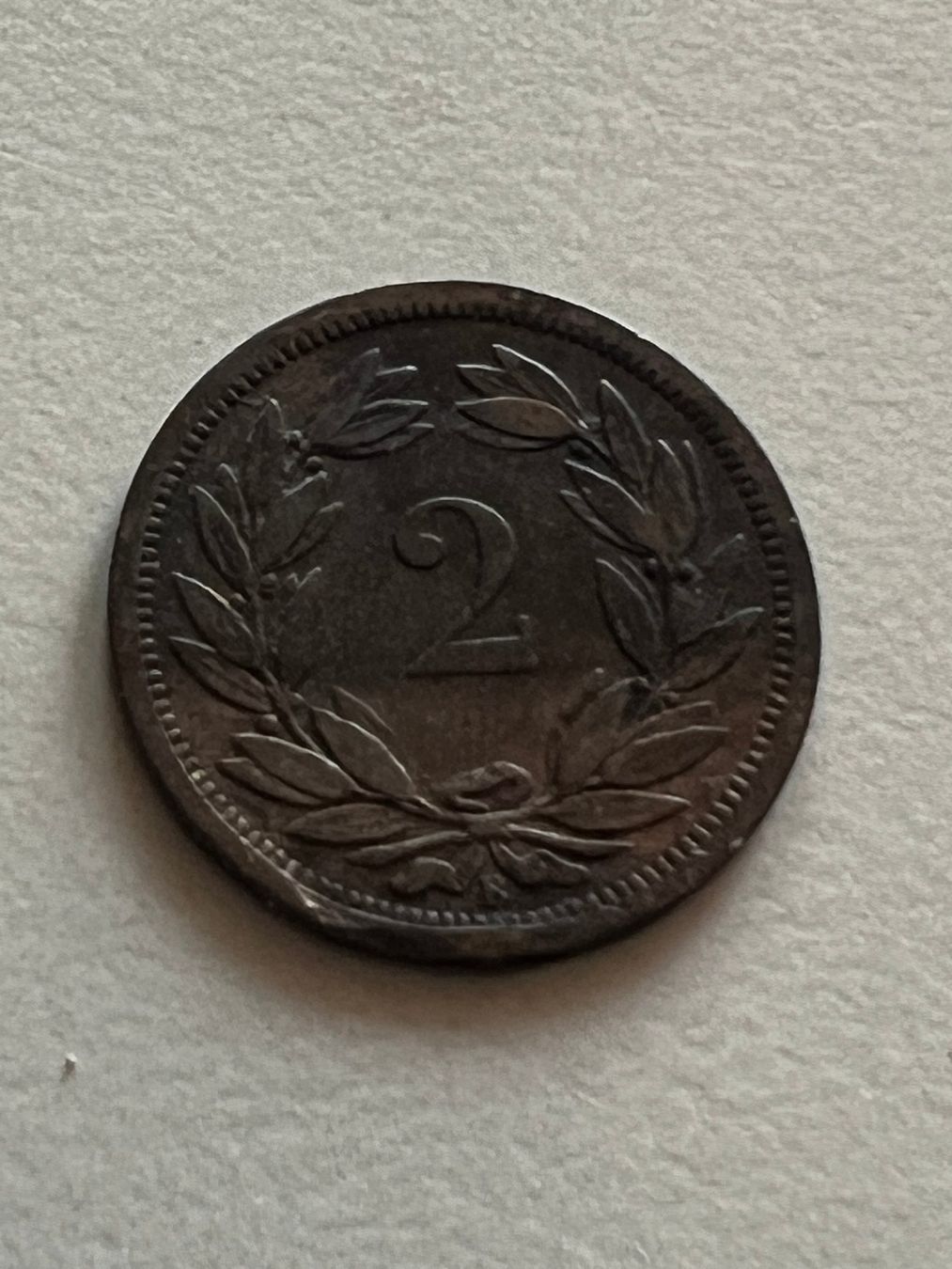Alle Münzen: 2 Rp. 1888 – Gebraucht aus Schötz von Odpa 1