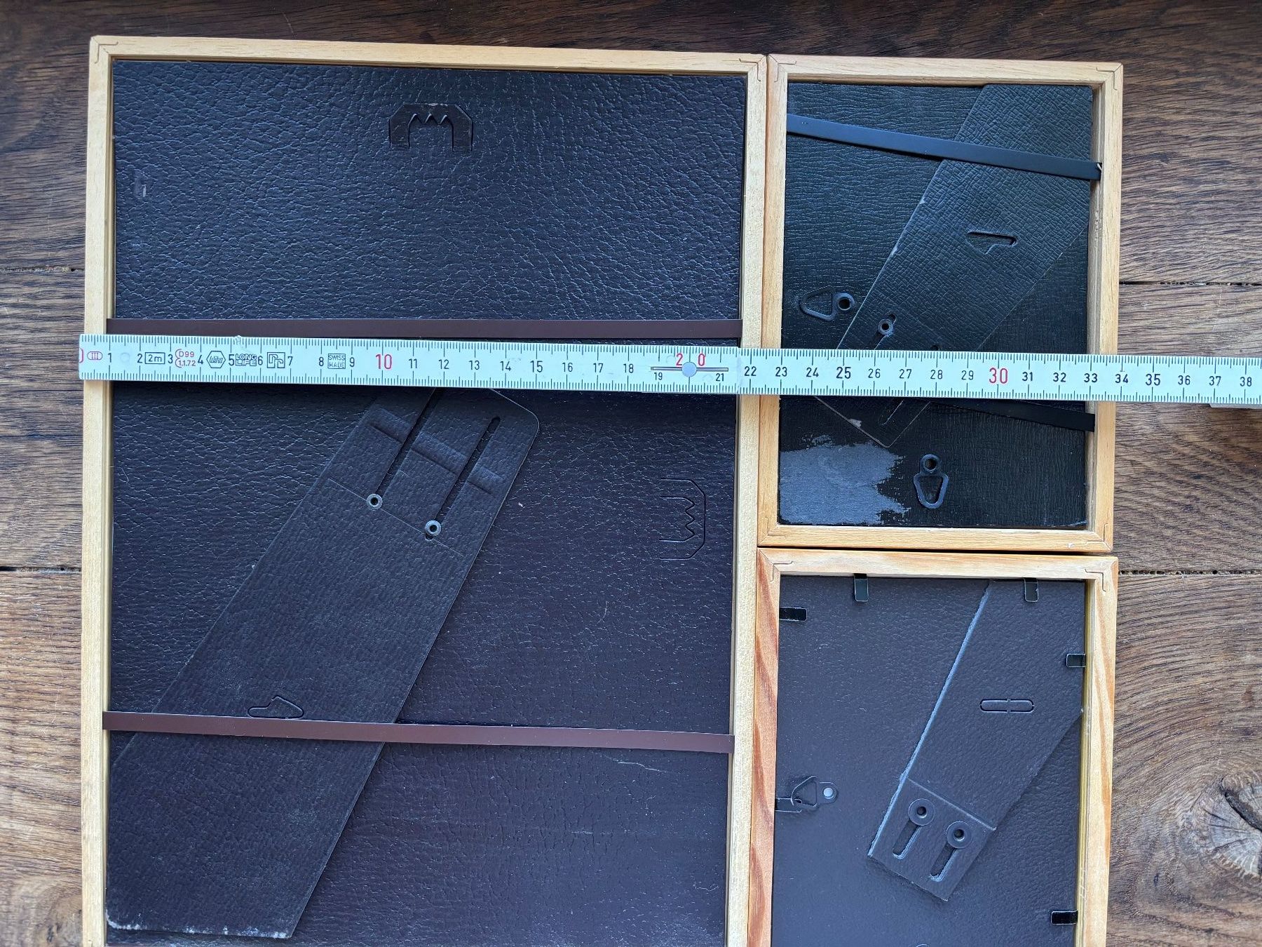 Cornici: 3 Vintage Bilderrahmen Set Holz – Usato da Horgen venduto da uge_pd5p 3