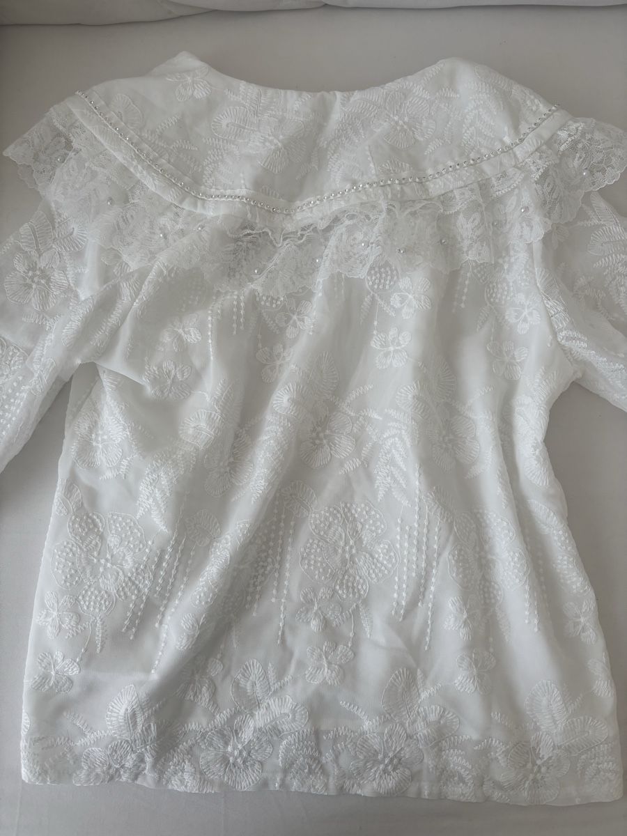 Blusen: Damenbluse mit Spitze – Neu (gemäss Beschreibung) aus Arbon von Ursula_566 6