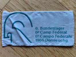 1966, Pfadfinder Bundeslager Stoffabzeichen