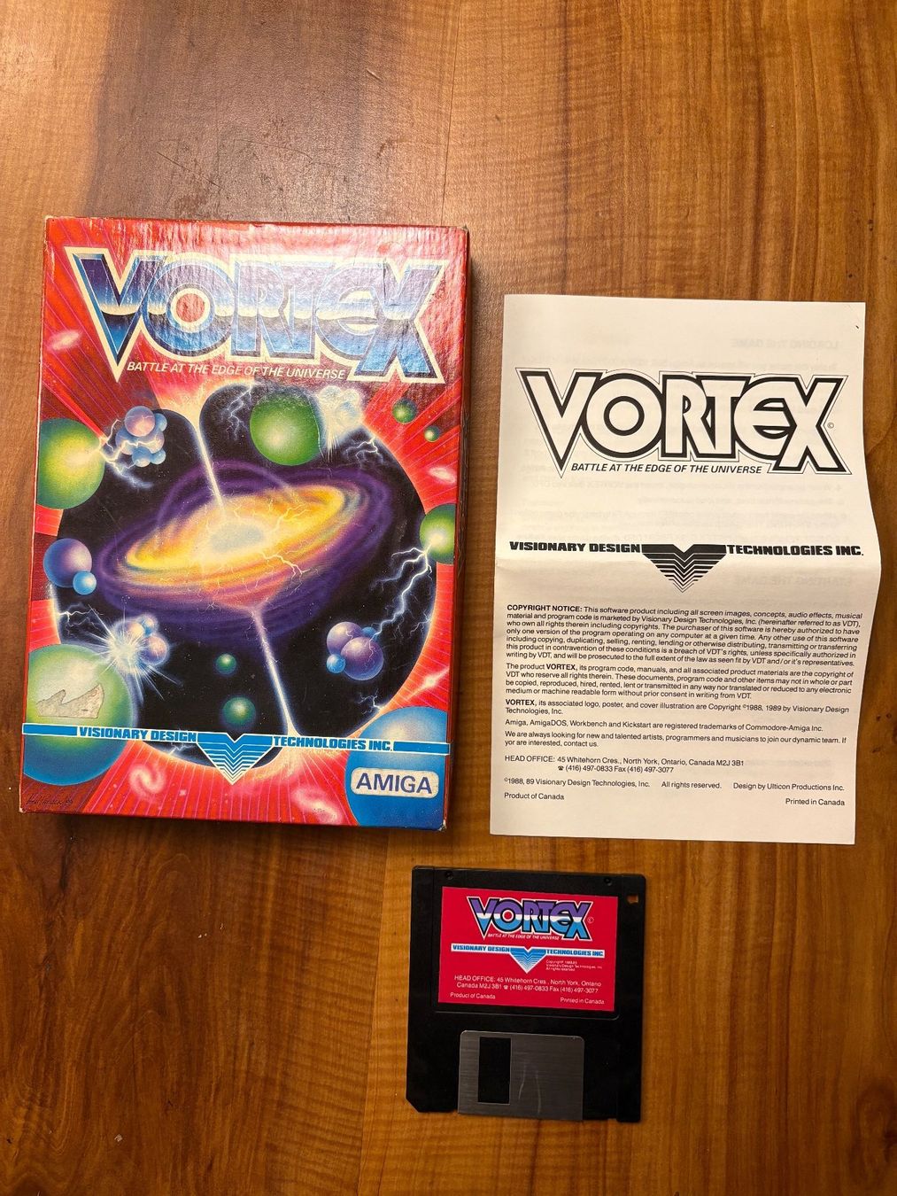Giochi: Amiga Spiel: Vortex – Usato da Niederhasli venduto da Manuf0 2