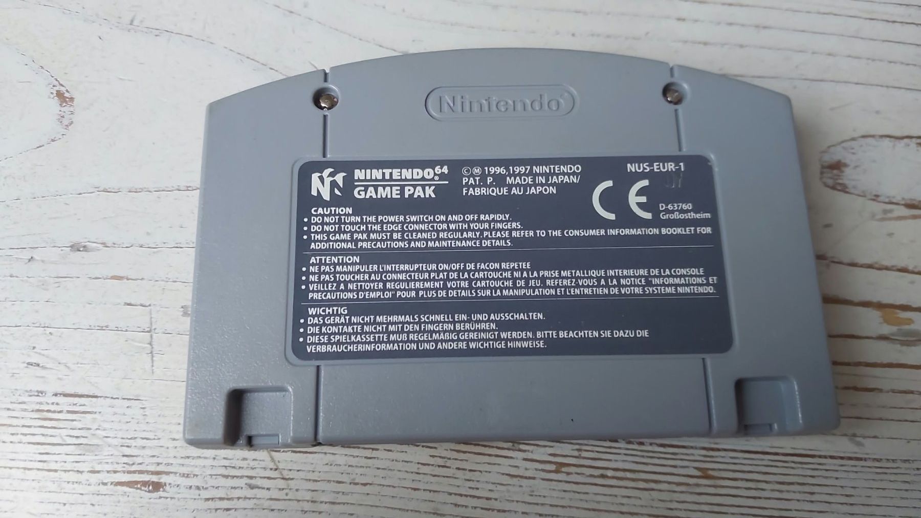 Nintendo Spiele: Blast Corps den N64 – Gebraucht aus Henggart von Jan073 1