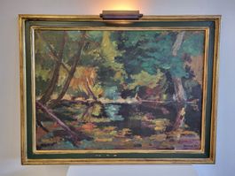 COMTESSE Gérald 1944 - 2021 / Ölgemälde 60x80 cm