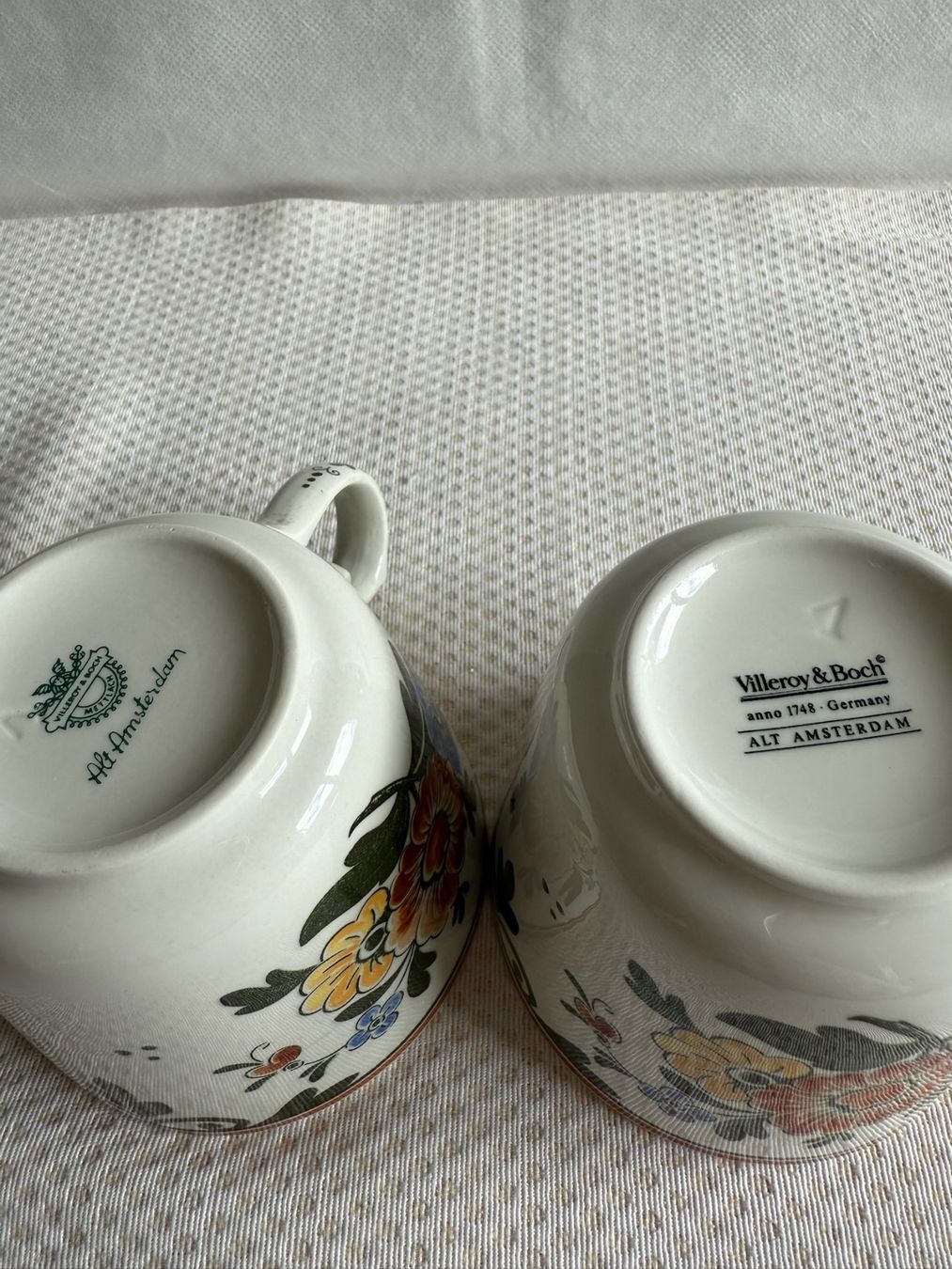 Villeroy & Boch Tassen: Villeroy & Boch - Alt Amsterdam - tasses – Gebraucht aus Sion von accroshoes 3