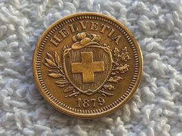 1 centimes/rappen 1879