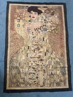 Tuch Gustav Klimt Motiv The Kiss bedruckt 53x83cm guter Zust