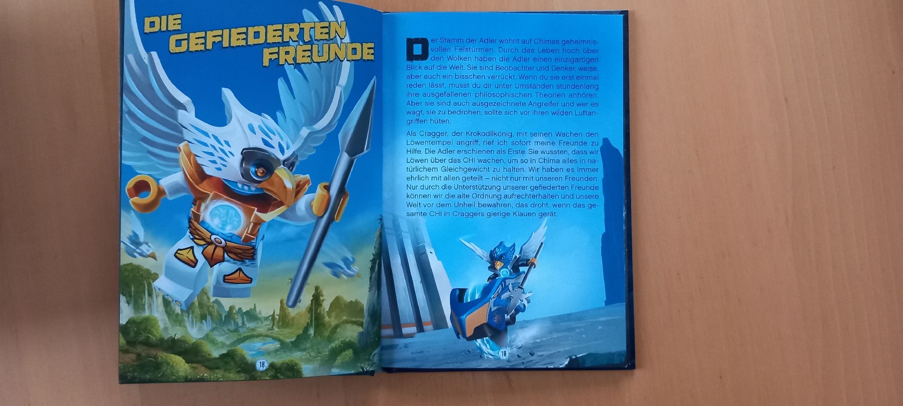 Libri: LEGO Chima Buch: Woelfe gegen Adler – Usato da Oberwil-Lieli venduto da Deding 3