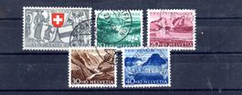Pro Patria Satz 1952  Katwert: 42.00 CHF