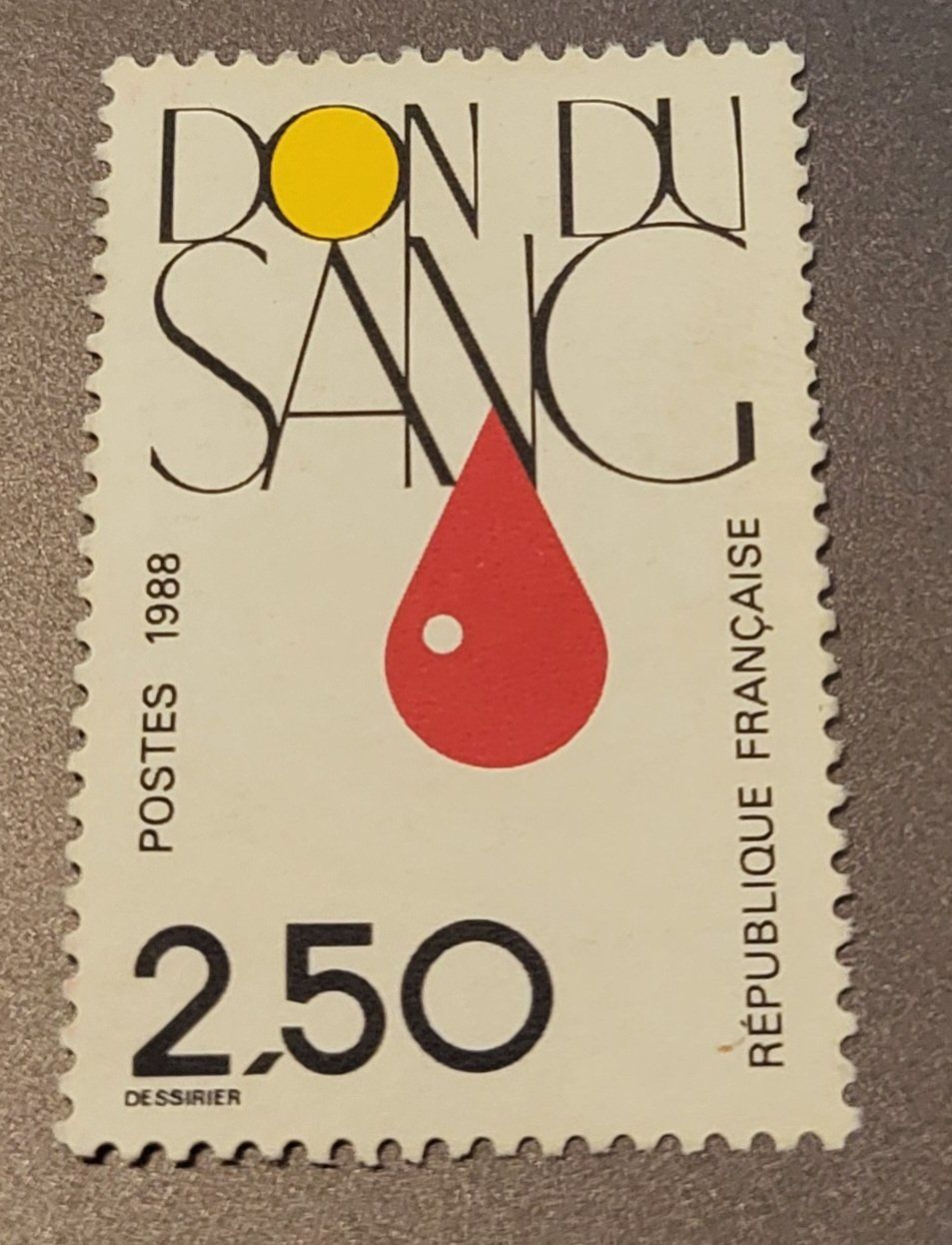 Tutti i francobolli: Frankreich 1988 briefmarke – Usato da St Gallen venduto da Stampsalshobby