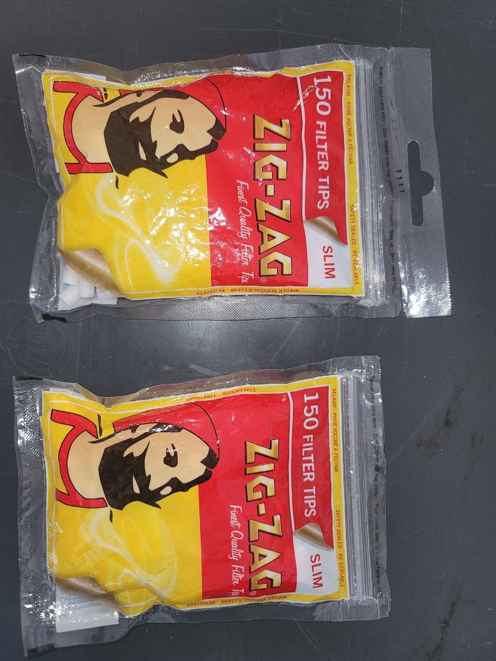 Tabacchi: ZIG-ZAG Filter Tips Slim, smoking filter, filtre cigarette – Nuovo (secondo la descrizione) da Zollikerberg venduto da Nice_Name 4