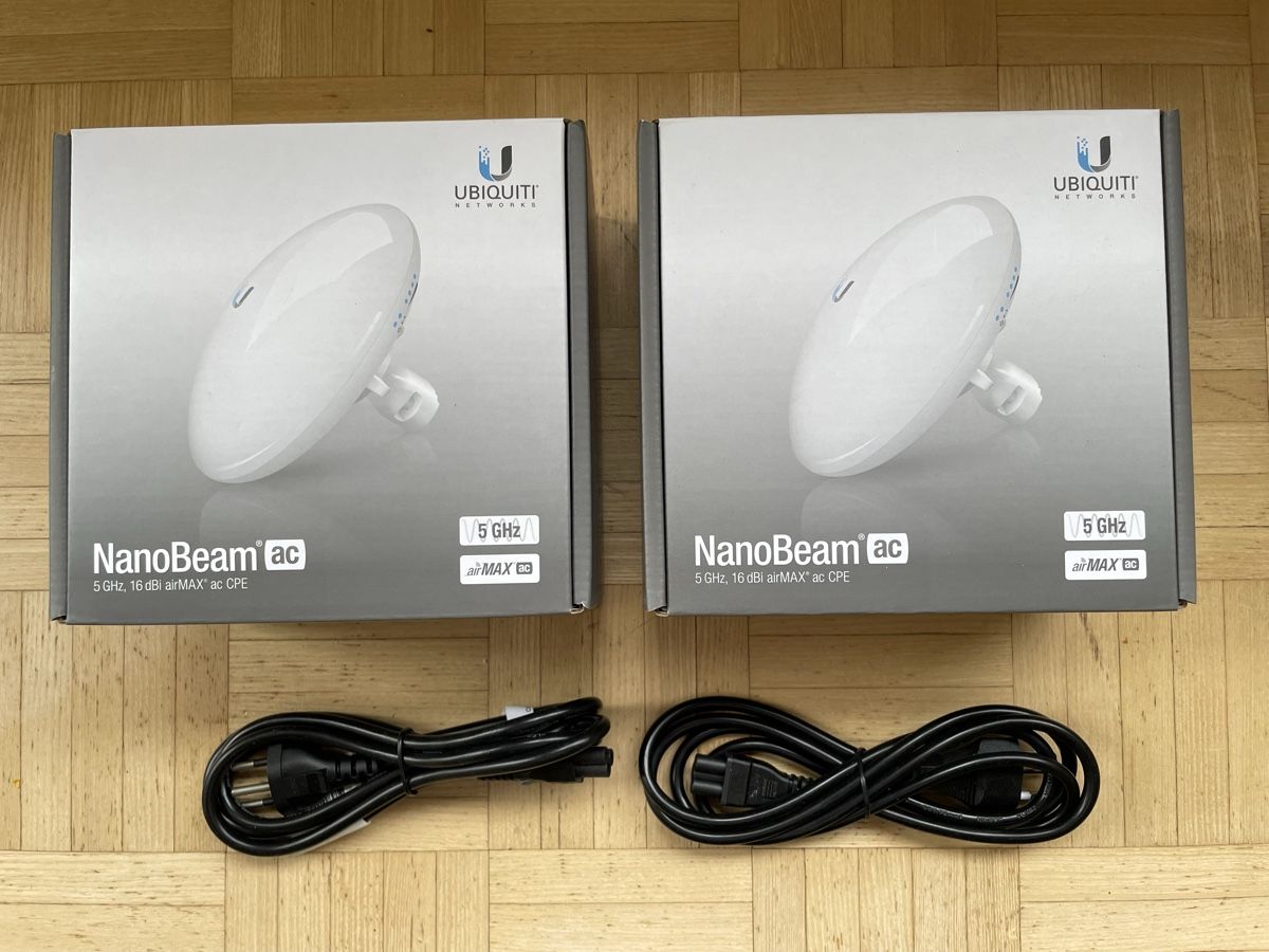 Ubiquiti WiFi: Ubiquiti NanoBeam AC - 2er Set – Nuovo e nell'imballaggio originale da Eich venduto da AllesKaeufer