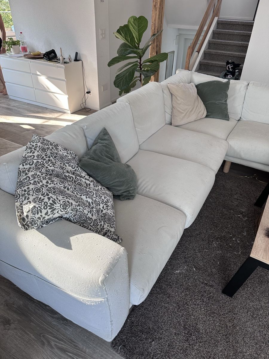 Ikea Sofas: Sofa Weiss/Beige – D'occasion à Zell ZH par NIGUL 3