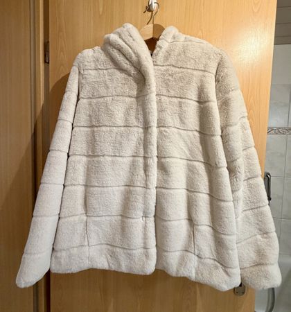 Kunstpelz Jacke Grösse M