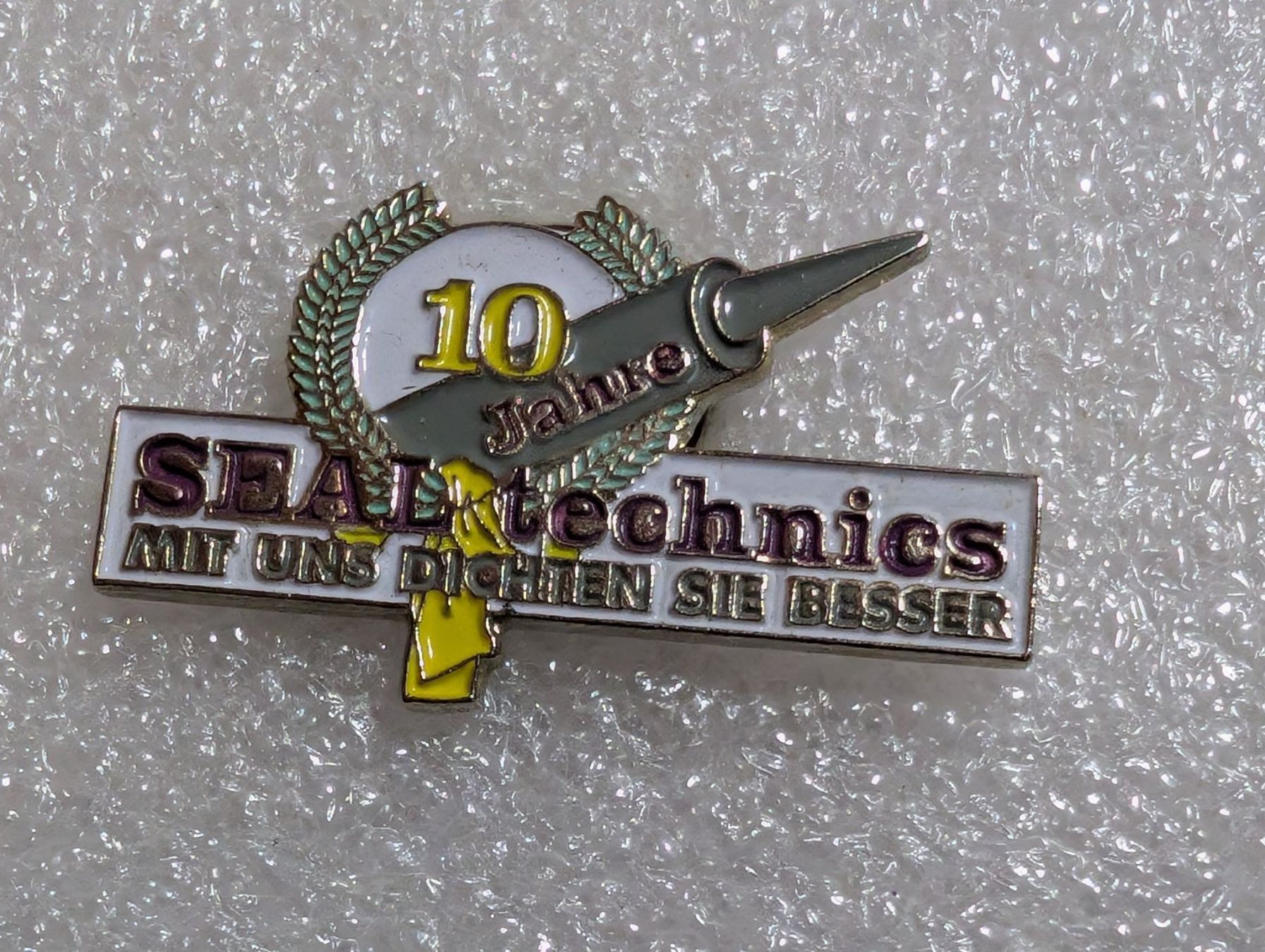 Placchette & Badge: Ansteckpin 255: SEAL Technics – Usato da Oppligen venduto da Pin-Fall-Shop