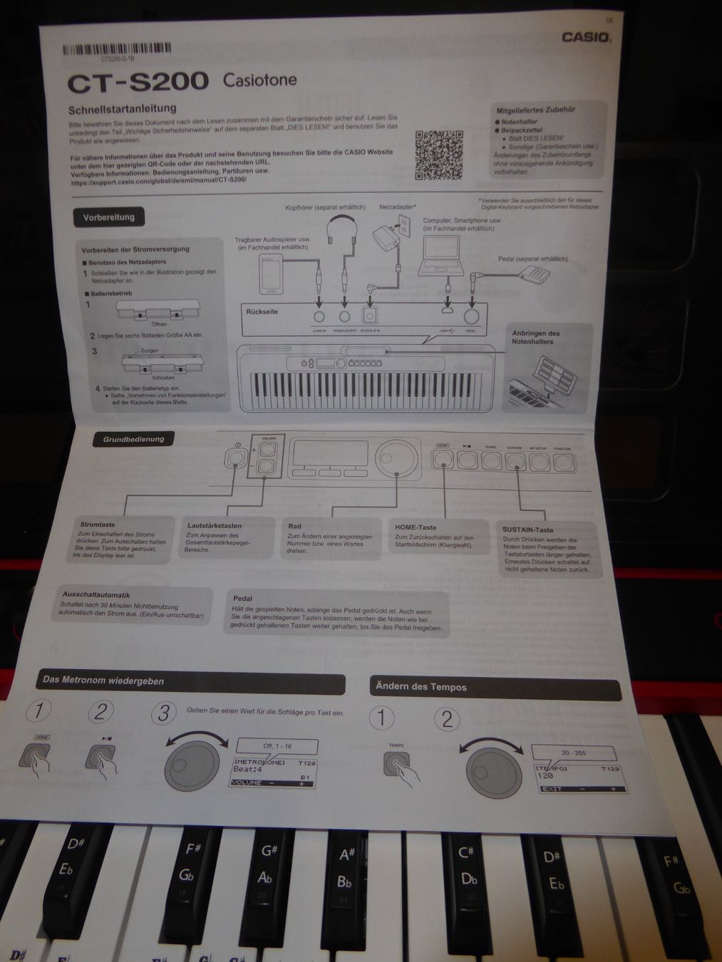 Casio Strumenti musicali: Keyboard Casio – Nuovo (secondo la descrizione) da Romanshorn venduto da beckli20 8