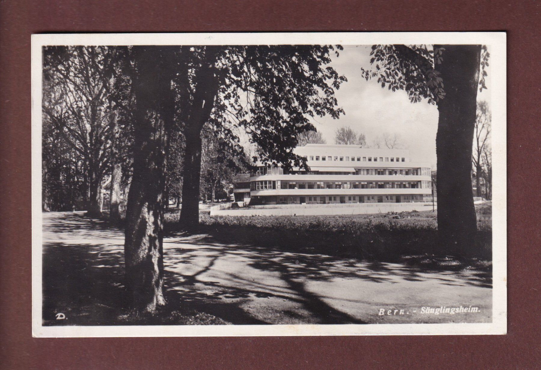 Ansichtskarten: BERN - Säuglingsheim - 1942 – Gebraucht aus Pully von nicecards-shop