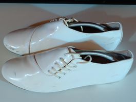 Dancing shoes from italian artisanal manufacturer