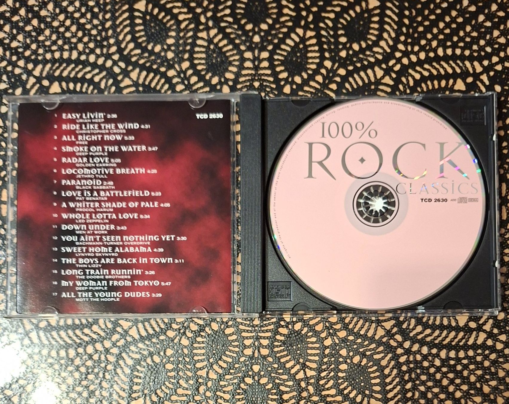 CD: 100% Rock Classics - Part One, Rock Compilation 2007 – Usato da Schönenberg TG venduto da breiti12 2