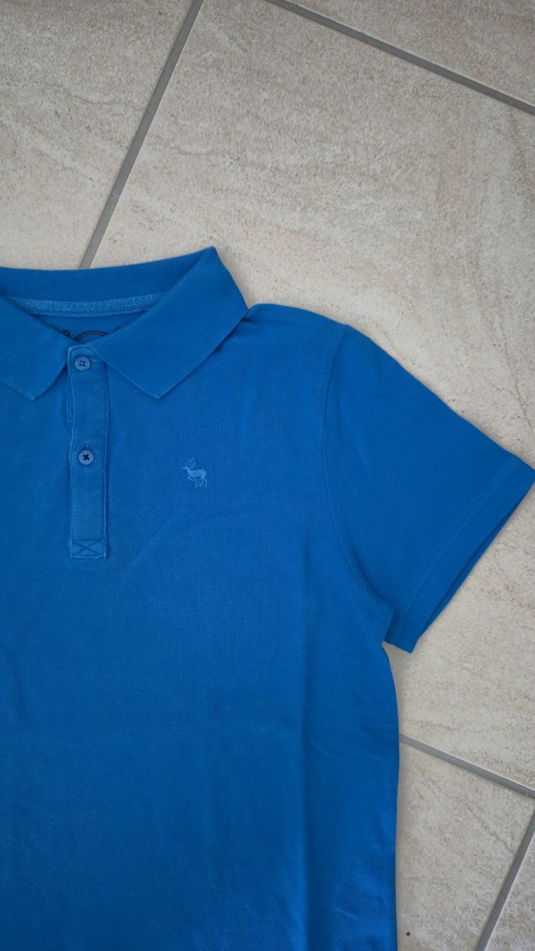 C&A Hemden, T-Shirts & Polos: Polo bleu, C&A, T. 158/164, 100% coton – Gebraucht aus Bussigny von Carugas 1
