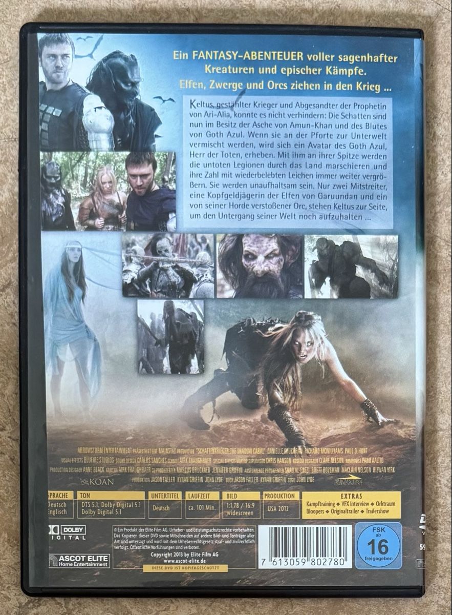 Tutti i DVDs: SCHATTENKRIEGER – Nuovo (secondo la descrizione) da Dietikon venduto da AndreaSch01 1