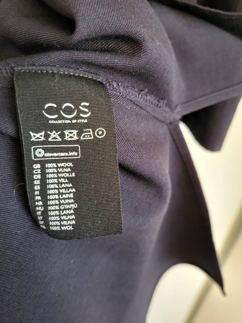 Cos Vestiti: Cos Kleid Gr. 36 - Wolle, dunkeblau – Usato da Baar venduto da clar6 8