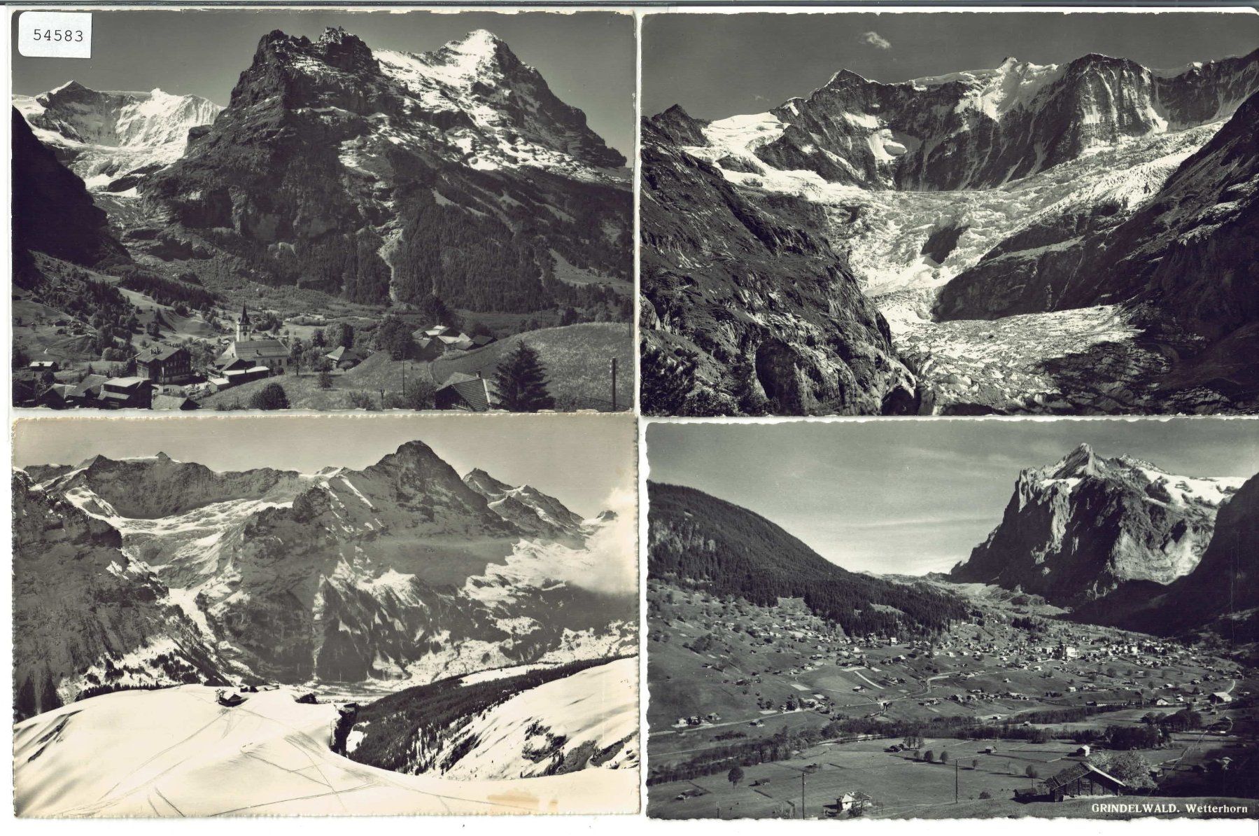 Cartes postales: 4 AK - Grindelwald – D'occasion à Ettingen par Kartenplanet