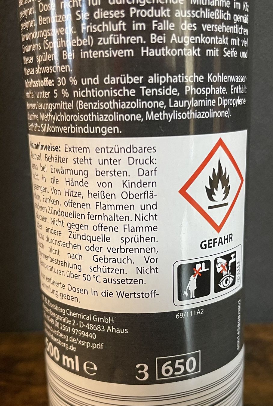 Produits de nettoyage & entretien: Reifenpflege-Schaum – Neuf avec emballage d'origine à Oftringen par Vucki 3