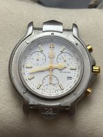 Chronographe Tag Heuer CH1150-0 44mm acier et doré