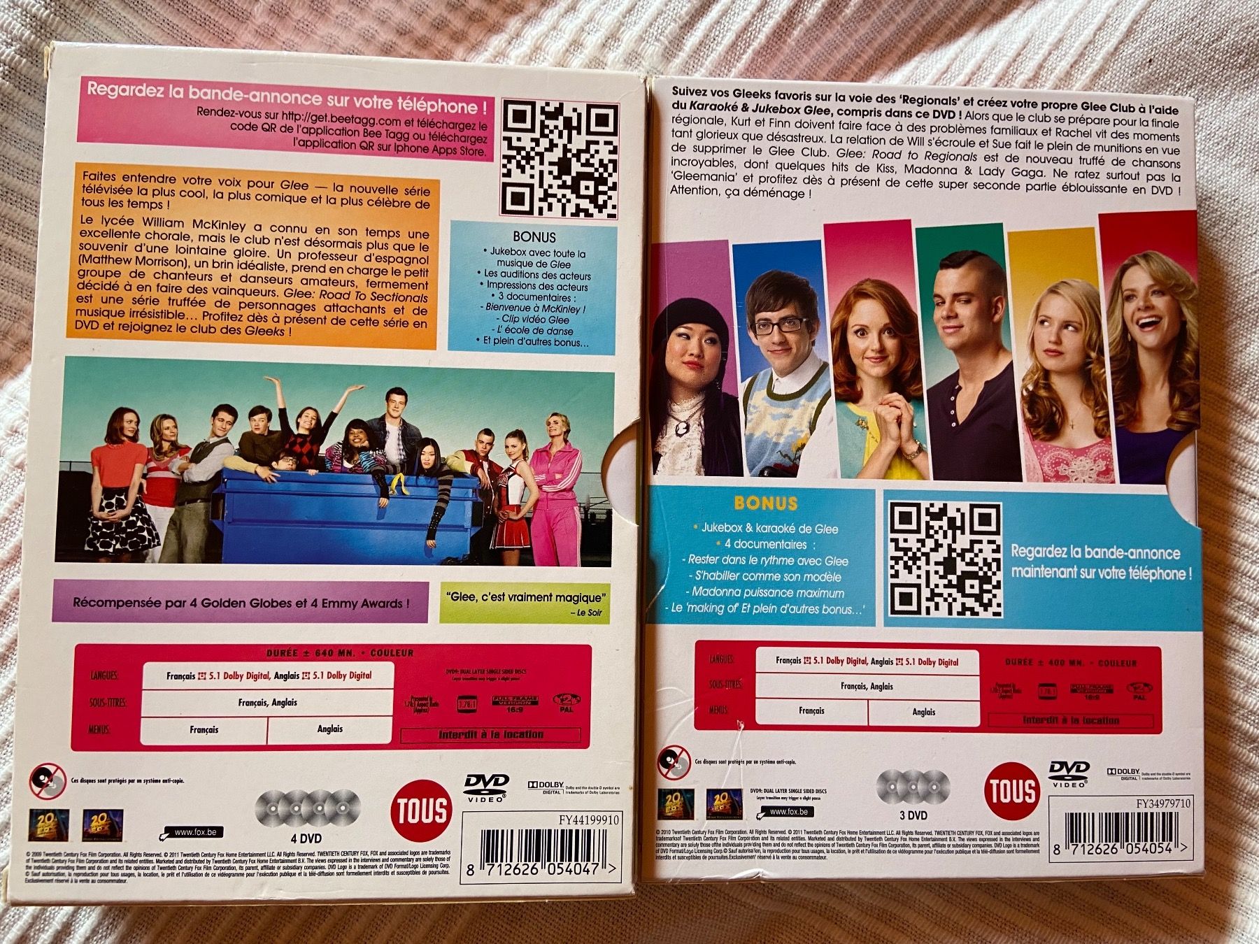 Tutti i DVDs: DVD GLEE SAISON 1 VOLUME 1+2 – Usato da Veyrier venduto da Leilazizou 1
