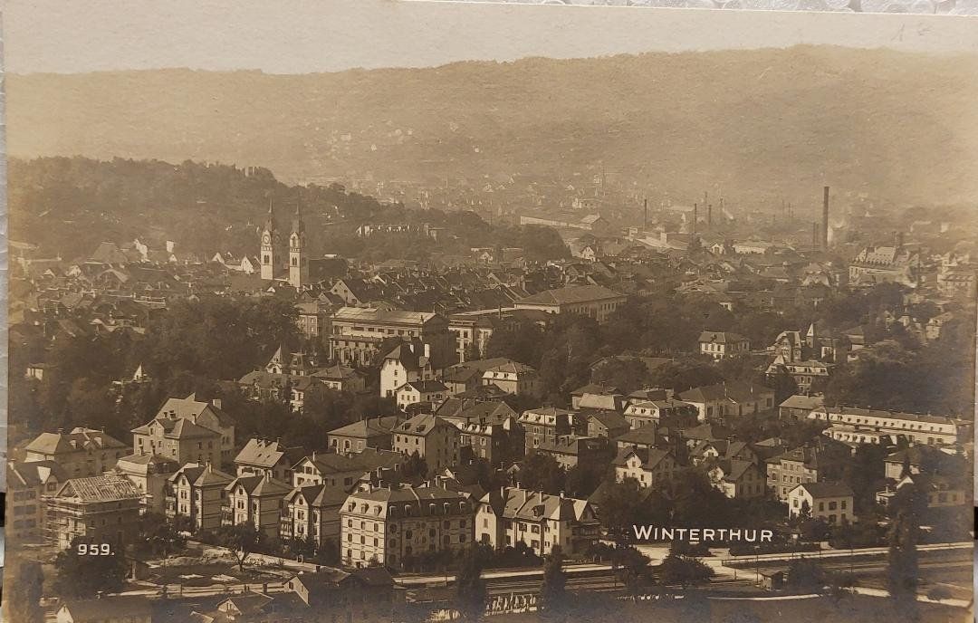 Cartoline postali: WINTERTHUR - 1931 – Usato da Delémont venduto da Domdom1