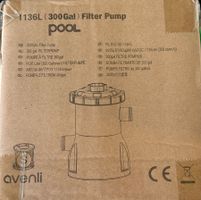 Neue Pool Filterpumpe - 1136Liter/h