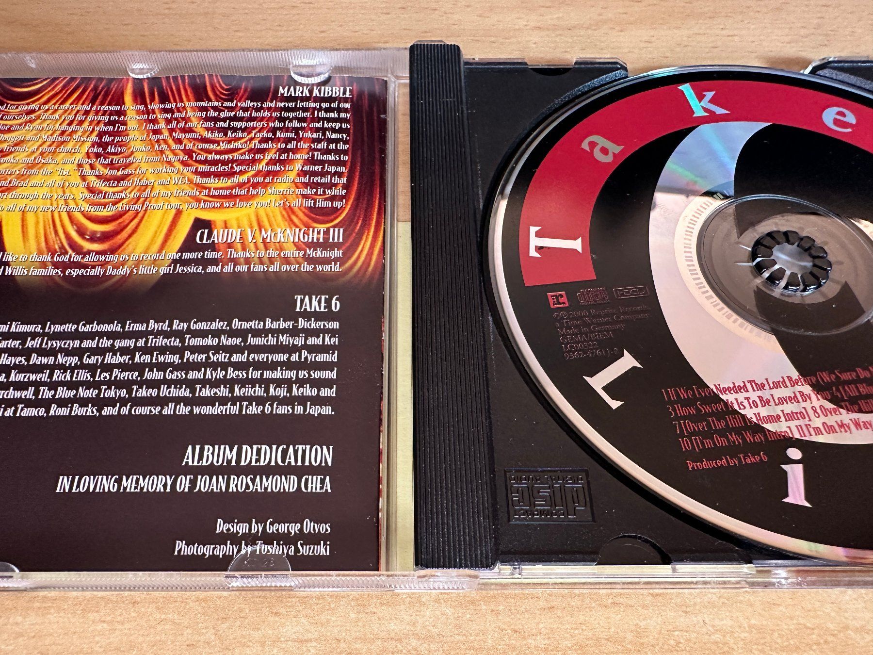 CD: Take 6 – Live – Usato da Rikon im Tösstal venduto da Alpenmutz 2