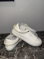 Weisse Sneakers / Brautturnschuhe Gr.39