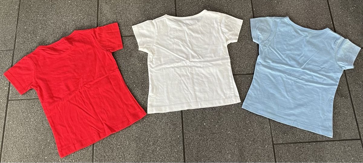 Camicie, T-shirt & Polo: 3 T-Shirts Gr. 110 – Nuovo (secondo la descrizione) da Hünenberg See venduto da spartakus02 1
