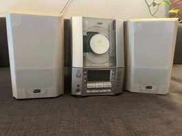JVC Micro Component System CA-UXV100 – CD, Kassette & Radio