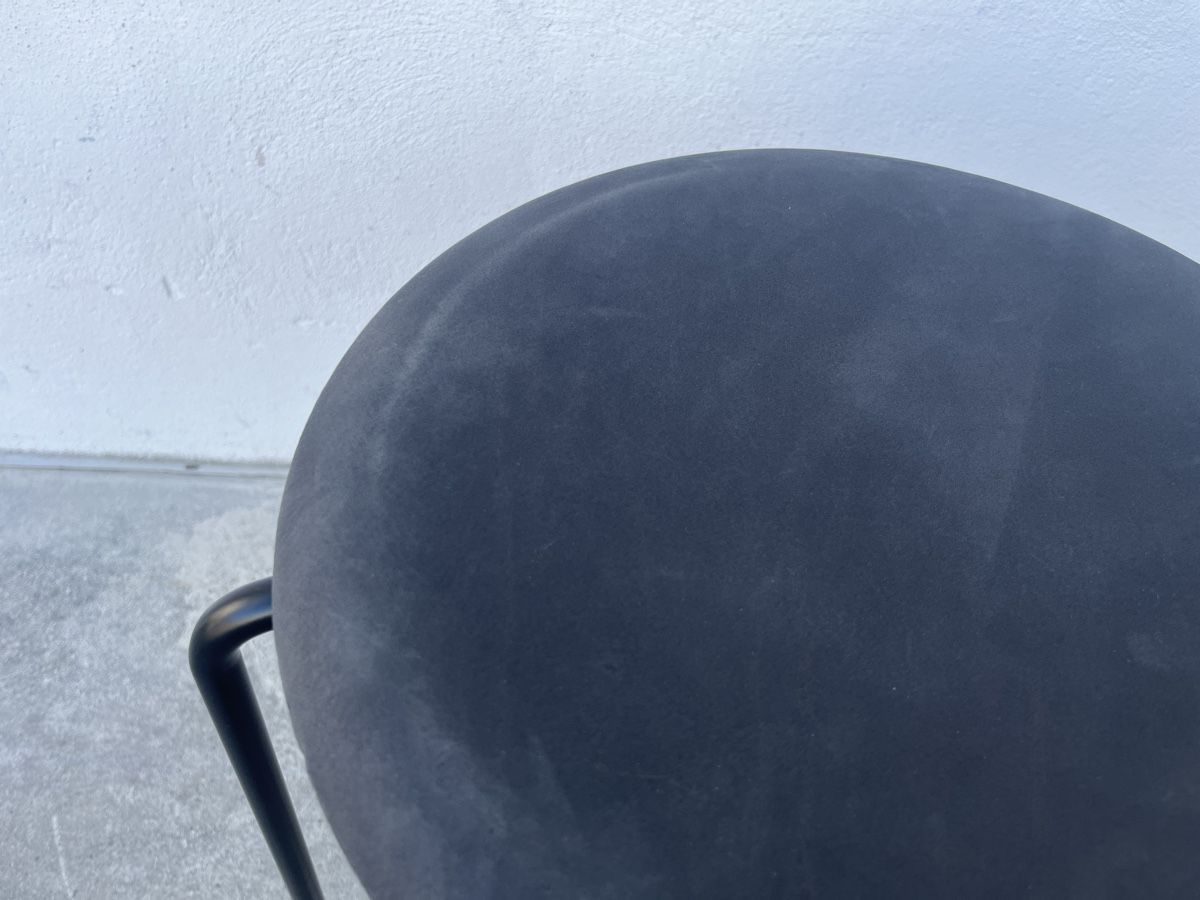 Fritz Hansen Hocker: Fritz Hansen Dot Hocker Leder Arne Jacobson – Gebraucht aus Bern von fotolog111 4