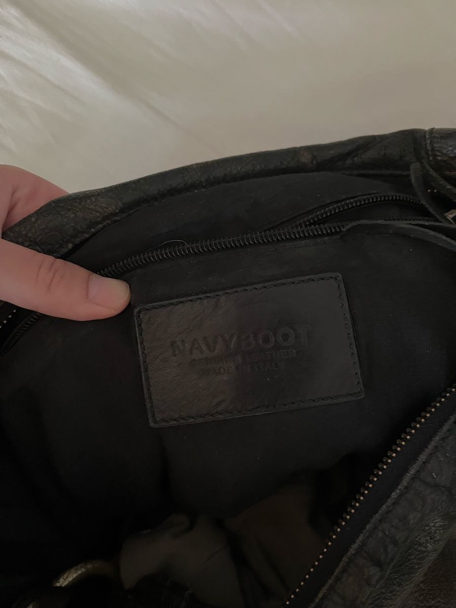 Navyboot Taschen für Damen: Navyboot leather bag – Gebraucht aus St-Sulpice VD von ema_8fvg 3