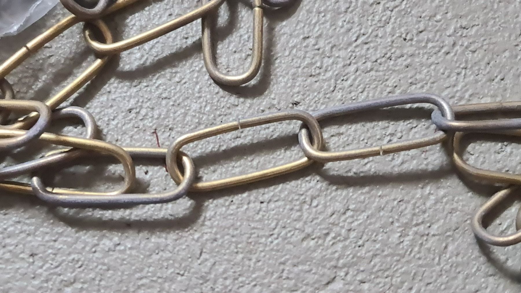 Tutti gli attrezzi: 3 Stück 3mm 5m Kette Eisenkette – Nuovo e nell'imballaggio originale da Uerkheim venduto da Kaufoption 1