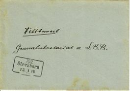 Brief Bahnpost Steckborn