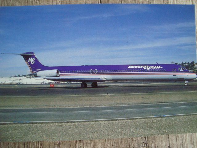 Cartes postales: Midwest Express, MD-88, N601ME – Neuf avec emballage d'origine à Thun par Abigboss