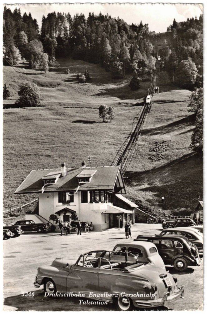 Cartoline postali: Engelberg - Standseilbahn Engelberg--Gerschnialp – Usato da Binningen venduto da Mountainrider