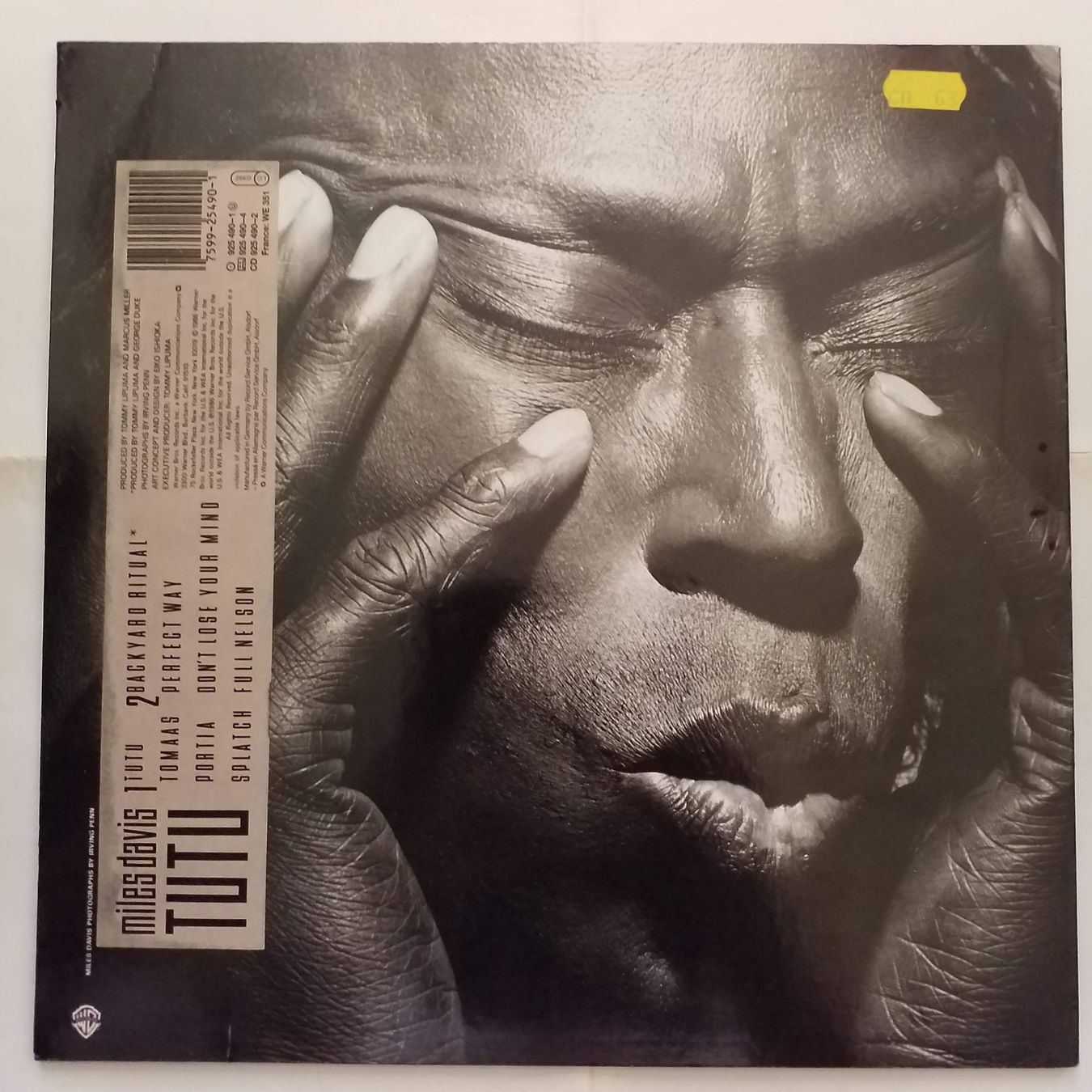 Dischi in vinile: MILES DAVIS,  Tutu  - 1986 press  - NEW - – Nuovo (secondo la descrizione) da Yverdon-les-Bains venduto da Jacotreut 1