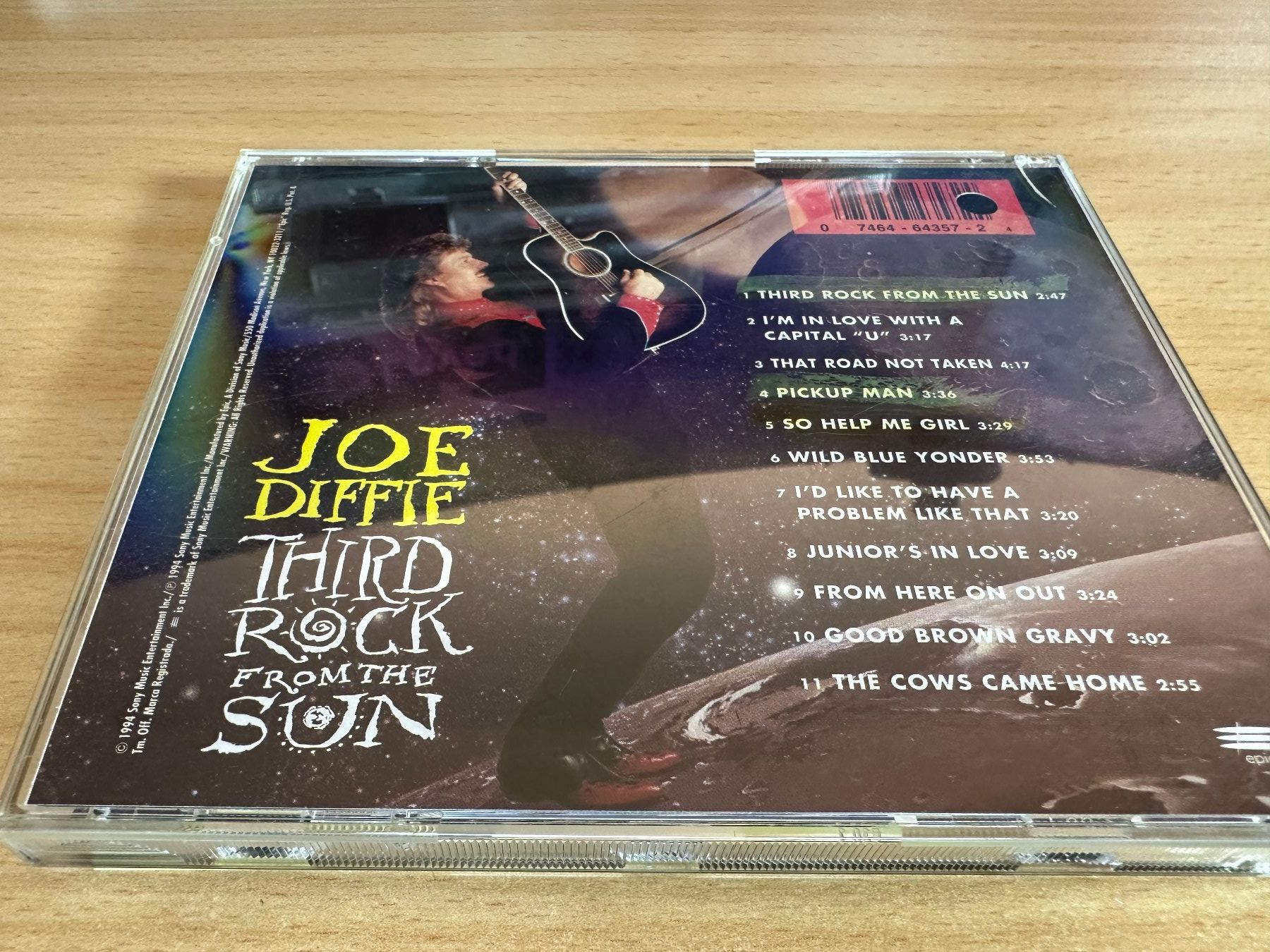 CD: Joe Diffie – Third Rock From The Sun – Usato da Rikon im Tösstal venduto da Alpenmutz 1
