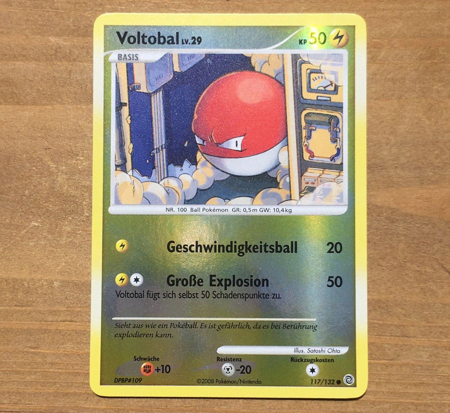 Pokémon Carte collezionabili: Voltobal Reverse Holo 117/132 Rätselhafte Wunder Diamant & P – Nuovo (secondo la descrizione) da Dornach venduto da Deco89