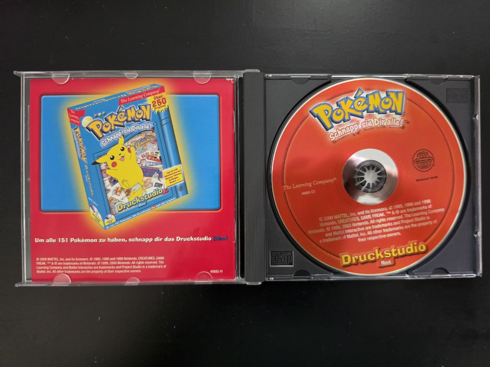 Giochi: Pokemon Schnappi sie Dir alle Druckstudio PC Spiel – Usato da Wallisellen venduto da BaronesseLea 2