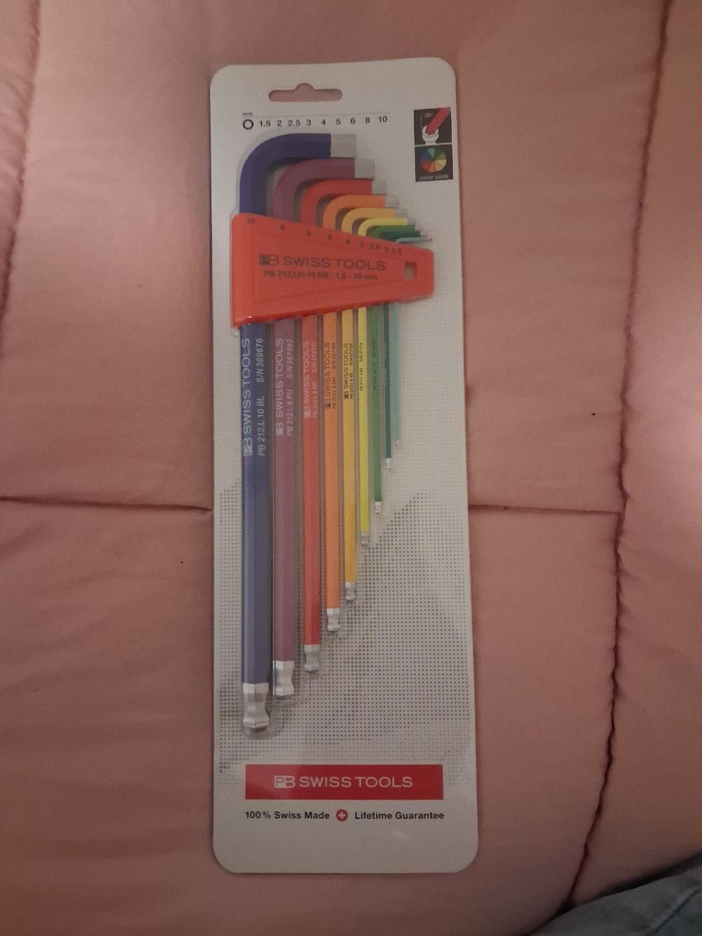 PB Swiss Tools Tutti gli attrezzi: Set chiavi esagonali SWISS TOOLS colorate – Nuovo e nell'imballaggio originale da Jona venduto da MirkoAltad 1