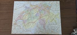 Puzzle Landkarte Schweiz 1000 Teile