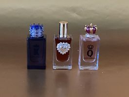 Dolce & Gabbana  /  3 Parfum Miniaturen
