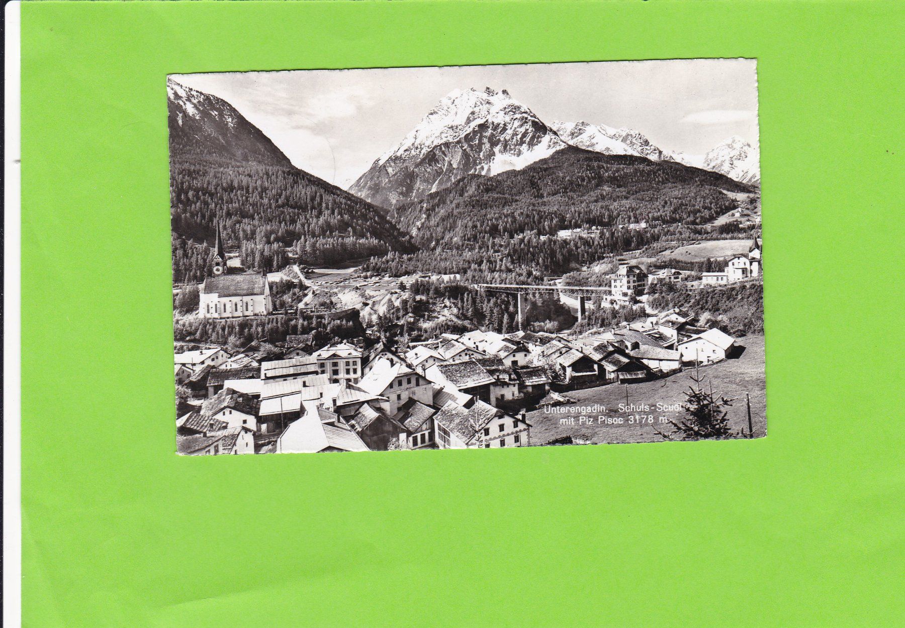 Ansichtskarten: Schuls-Scuol – Gebraucht aus St. Peterzell von neckertal