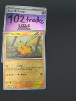 🇬🇧 EN Pikachu reverse holo - MEW 025/165 Karte